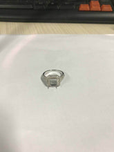 Sterling Silver Semi Mount Ring Setting Emerald OCT 8X8mm - Syzjewelry